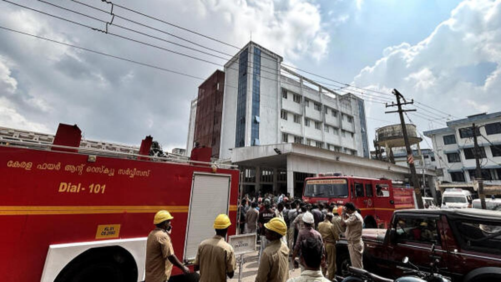 ICU Fire Tragedy in Hospital image
